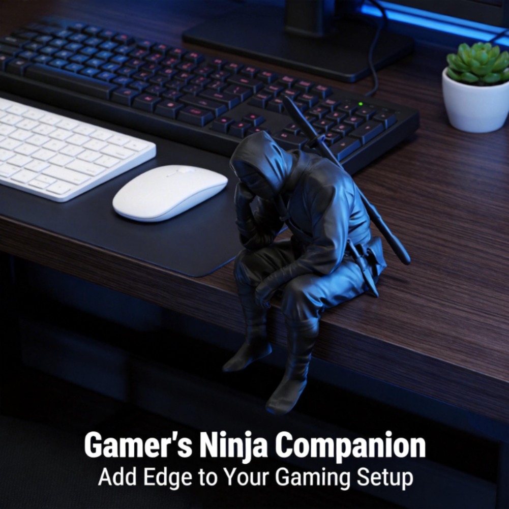 Japanese Seated Ninja Figurine - Japan Lifestyle review and price
