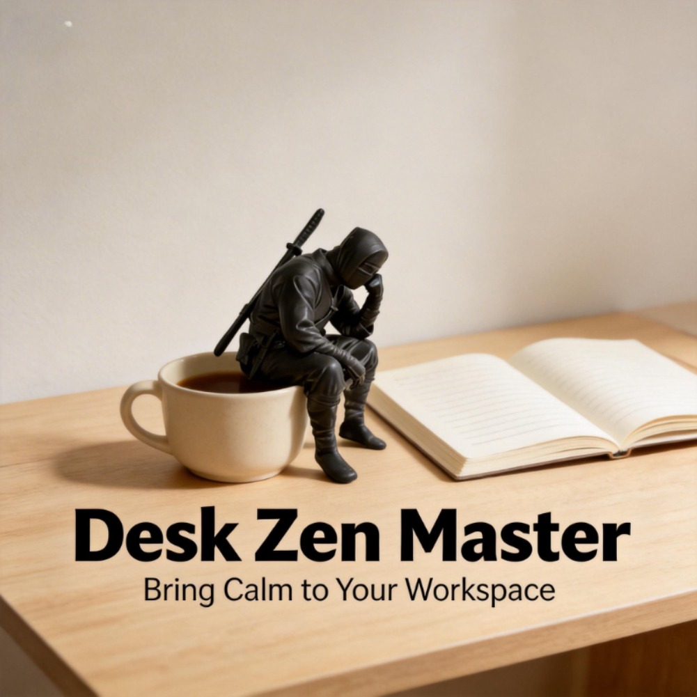Japanese Seated Ninja Figurine - Japan Lifestyle review and price