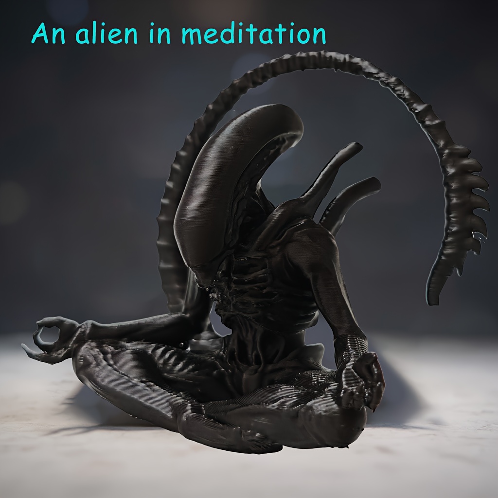 An alien ornament in meditatio - Japan Lifestyle review and price
